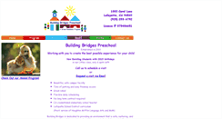 Desktop Screenshot of buildingbridgespreschool.com